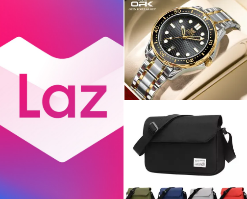 Lazada products cover photo collage