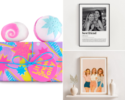 Christmas gifts for your bestie under £30 ✨ cover photo collage