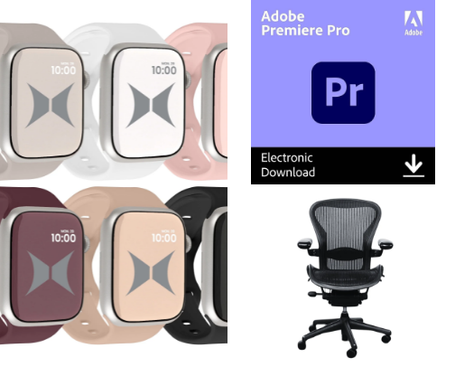Pretty, Practical Tech Finds💻📱🔌✨ cover photo collage