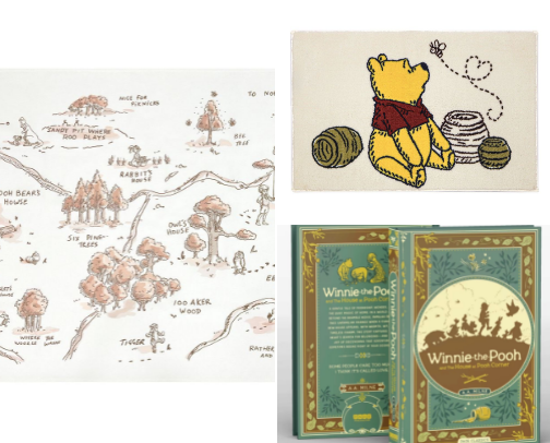 Winnie the Pooh Nursery cover photo collage