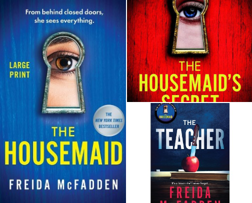 Thriller book recs
🫆🧩🚨🔍 cover photo collage