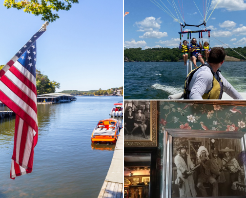 Lake of the Ozarks Missouri cover photo collage