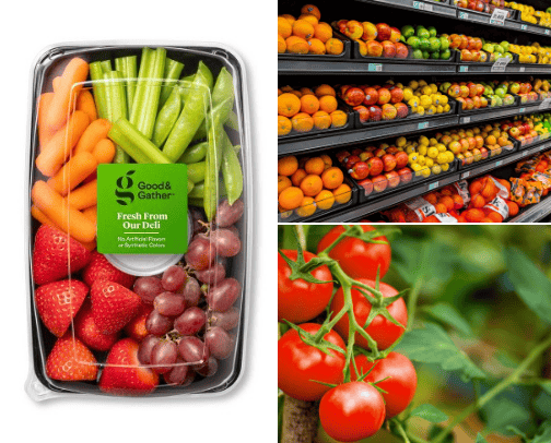 Healthy food cover photo collage