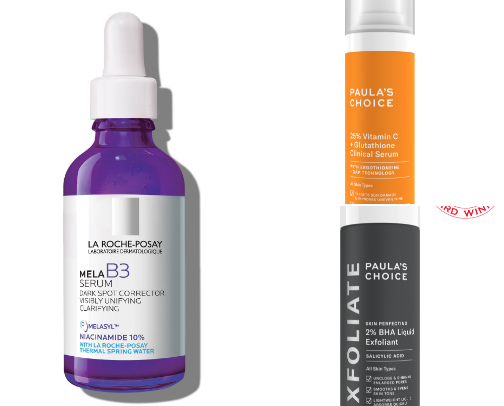 Skin care for people who want to help minimize dark spot cover photo collage