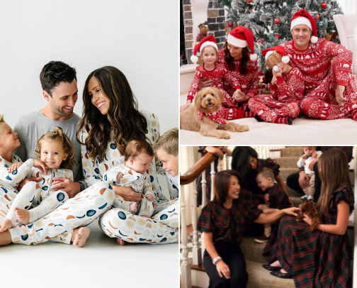 Family Matchy Matchy cover photo collage