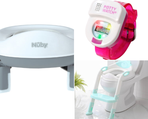 Potty Training MUST HAVES! cover photo collage