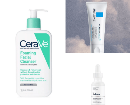 skincare🧼 cover photo collage