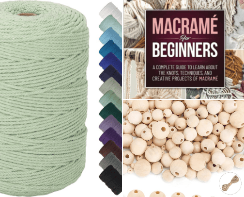 Macrame is my yoga - LOL cover photo collage