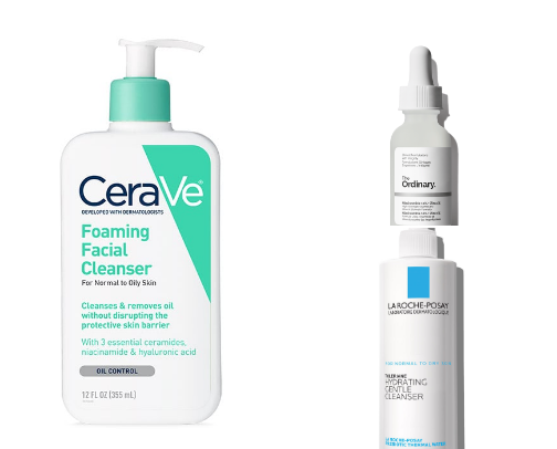 Skincare That Cleared My Skin Fast 🧼✨ cover photo collage