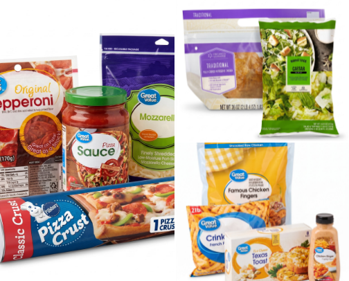 One-Click Walmart Dinners | Easy Family Meals cover photo collage