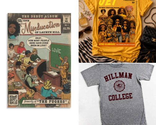 Vivid Vintage Themed Tees cover photo collage