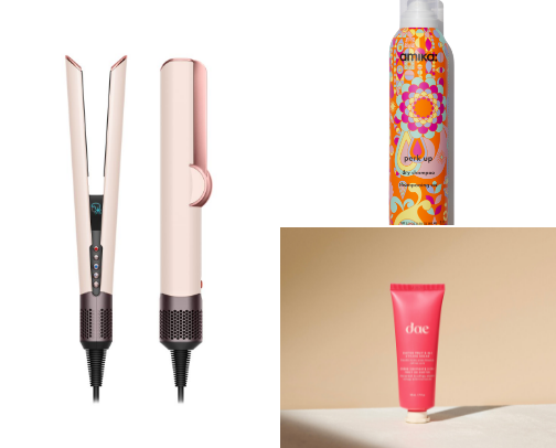 My favorite hair products cover photo collage