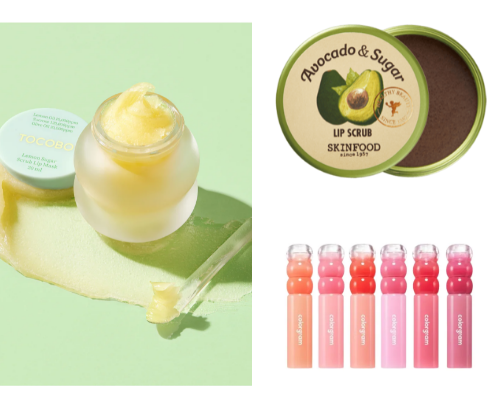 Lip products For A Perfect Pout cover photo collage