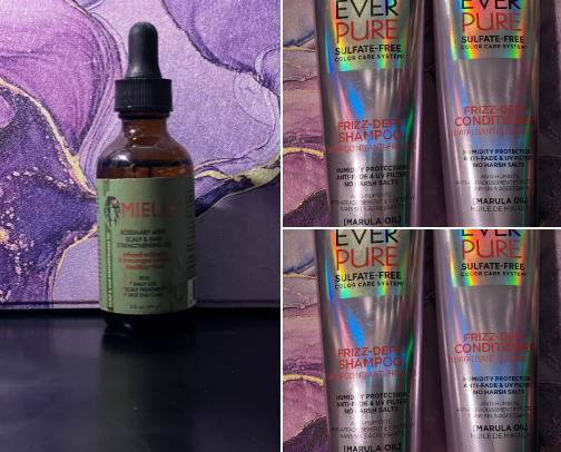 hair care cover photo collage