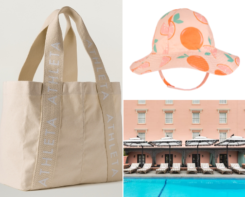 Beach & Pool Travel Kit for Kids & Moms cover photo collage