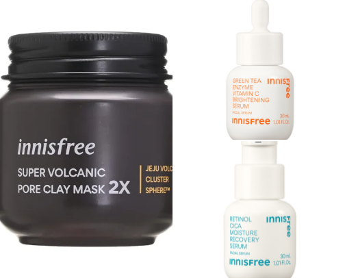 Top 10 Innisfree Products for Combination Skin cover photo collage