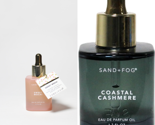 My Sand + Fog Perfume Oil cover photo collage