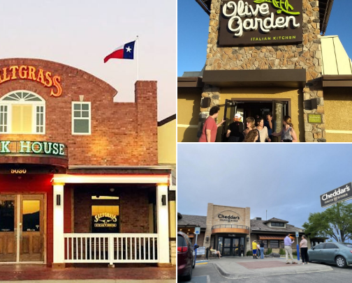 Restaurants for any occasion cover photo collage