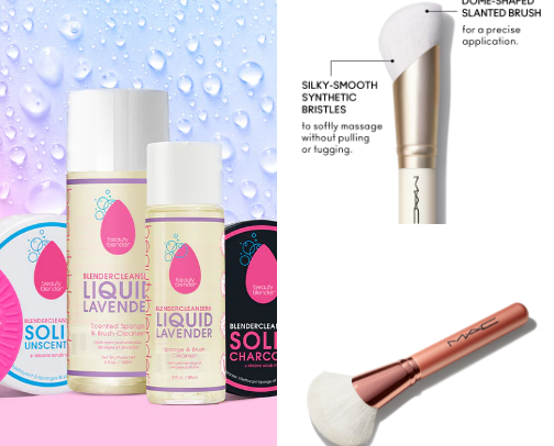 Brush cleanser 😍 cover photo collage
