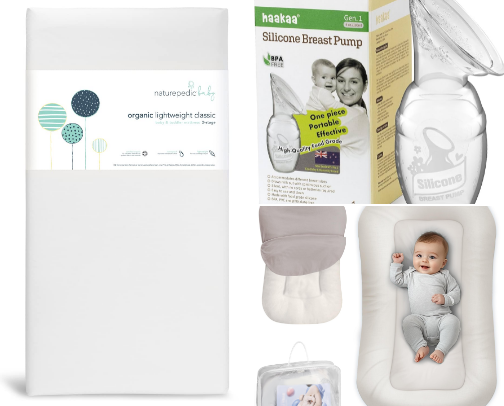 Non-Toxic Baby Registry Essentials cover photo collage