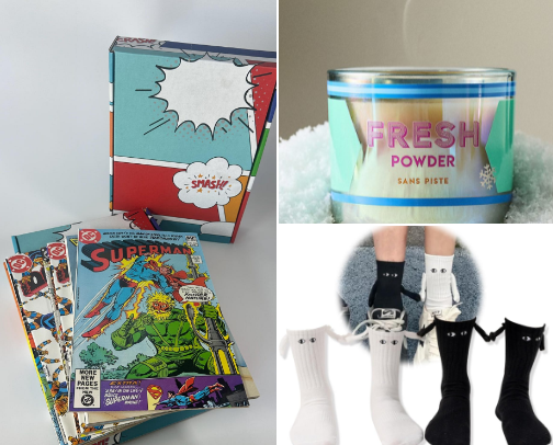 Gifts That Spark Joy cover photo collage