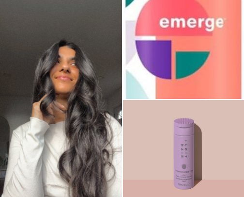 Hair cover photo collage