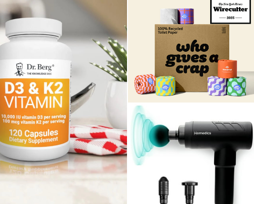 Wellness: A curated collection of essentials to support a balanced, healthy lifestyle—must-have staples every mindful household should have for daily well-being. cover photo collage