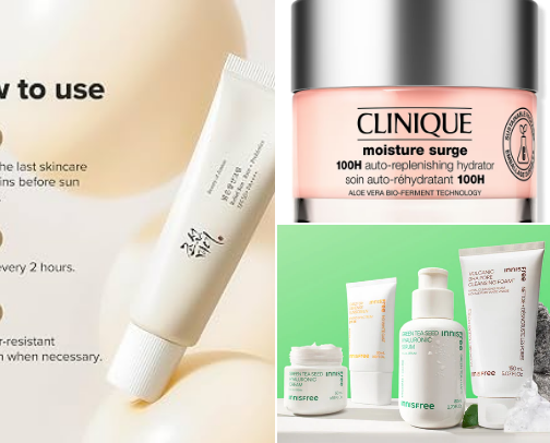 Best Beauty products for flawless skin cover photo collage