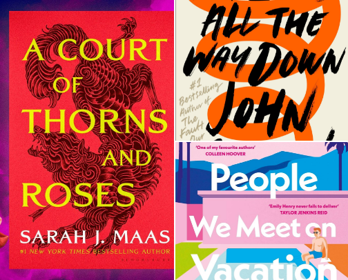My favorite book recs cover photo collage