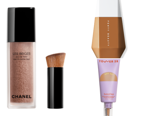 Skip the Foundation: Skin Tints That Do It All cover photo collage