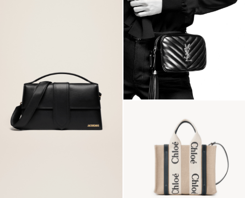 TRENDY BAGS 🖤 2023 🖤 cover photo collage