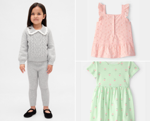 Todder Girl Spring Wardrobe cover photo collage