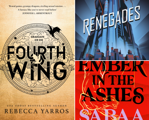 Books for Beginner Fantasy readers cover photo collage