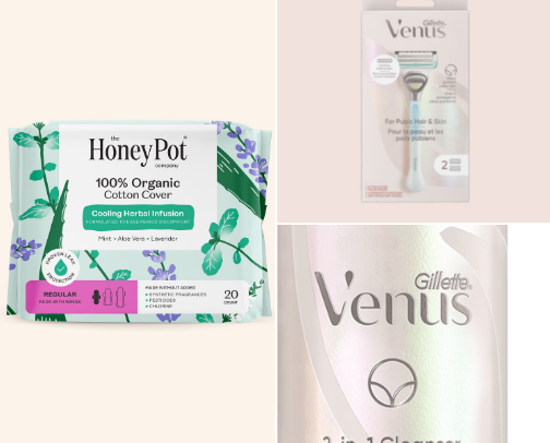 Go to Feminine care products🫧🛁 cover photo collage