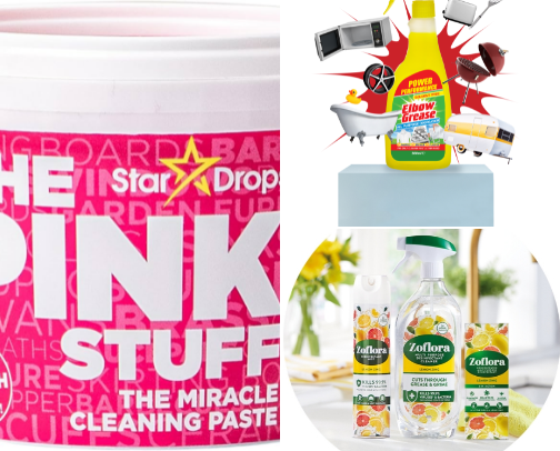 Cleaning products that actually work (Mrs Hinch would be proud) cover photo collage