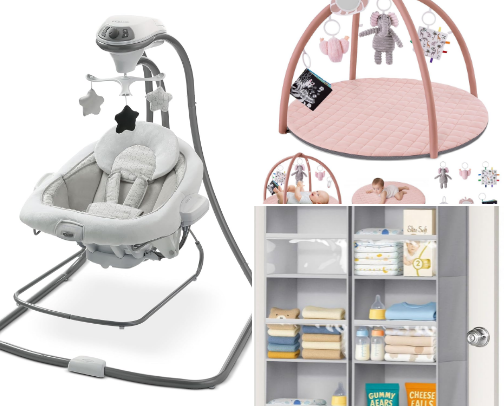 Newborn must-haves cover photo collage