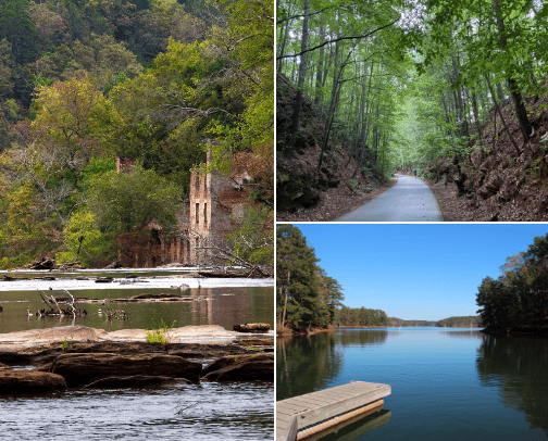 Best places to Hike in Atlanta cover photo collage