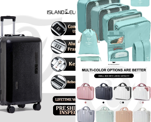 Pack And Go | Travel Essential's ✨ cover photo collage