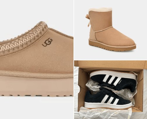 Shoes cover photo collage
