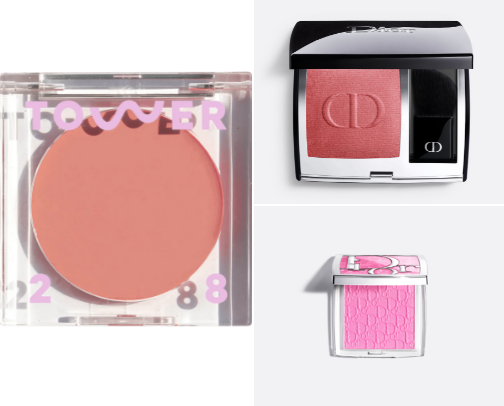 Blush cover photo collage