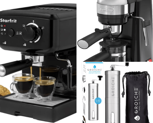 Coffee Machines & Tools cover photo collage