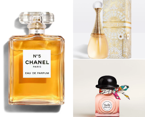 Perfumes That Make a Statement 🌸 cover photo collage
