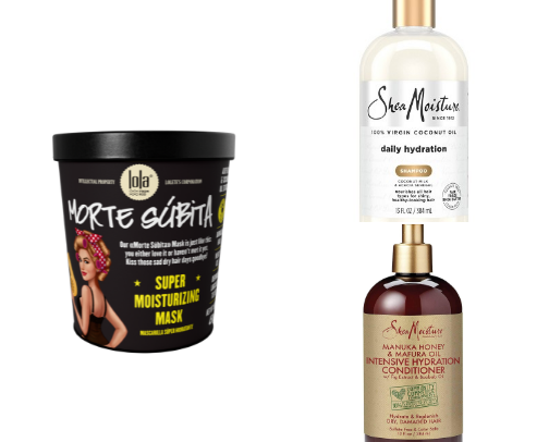 Curly Hair Care Favorites cover photo collage