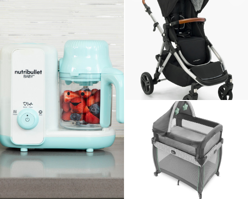 Baby Registry Must Haves cover photo collage