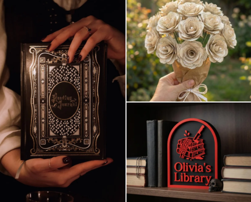Gift Ideas for Book Lovers or Bookworms cover photo collage