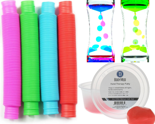 BCBA-Approved Sensory Tools for Meltdowns (That Actually Help) cover photo collage