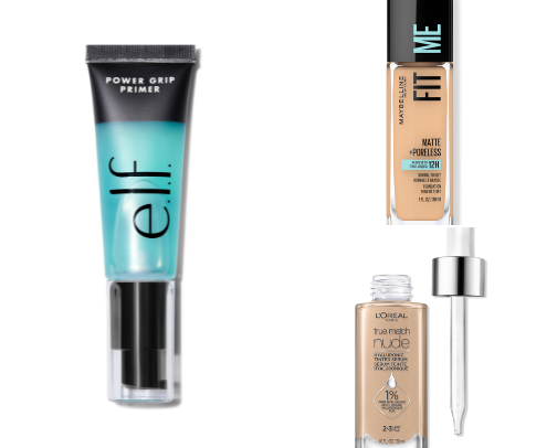 Look Expensive with Drugstore Makeup cover photo collage
