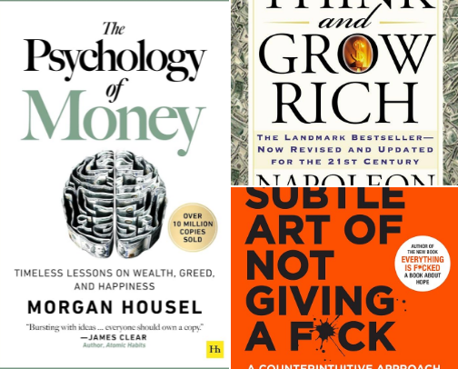 Mindset and success cover photo collage