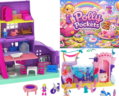 Best Polly Pocket Playsets & Tiny World Toys for Kids cover photo collage