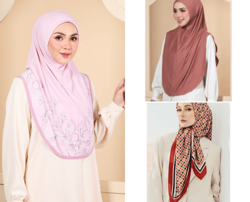 The Fashionable Hijab cover photo collage